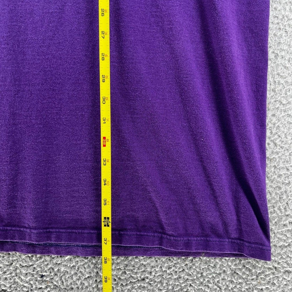 VTG 90s Mirage Las Vegas Hotel Casino T-Shirt Purple Single Stitch Palm Logo XL - Picture 13 of 15